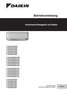 CTXA-AWAS,BS,AT,BT,BB,FTXA-AWAS,BS,AT,BT,BB_3PDE485919-7S_Operation manual_German download